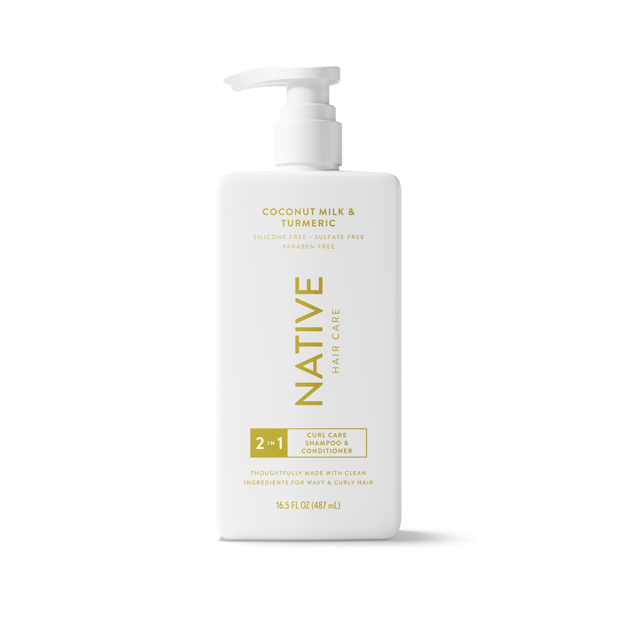 Curl Care 2-in-1 Shampoo & Conditioner - Fresh Routine (16.5oz)